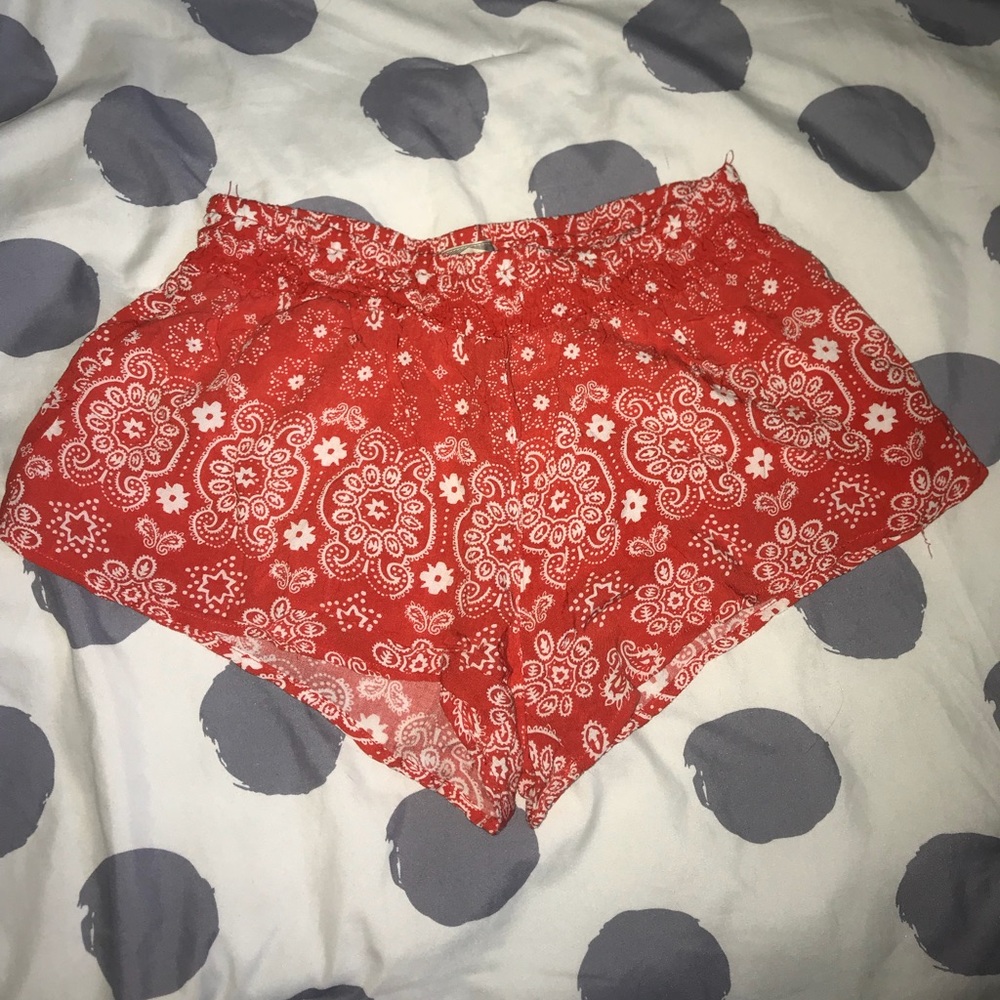 Paisley pattern shorts!